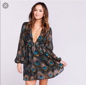 Show me your mumu Dakota peacock dress
